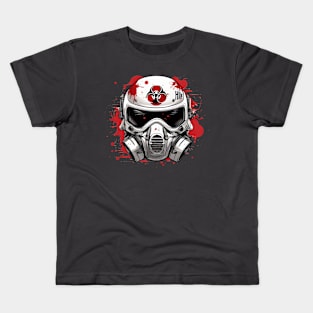 Biohazard Mask helmet Kids T-Shirt